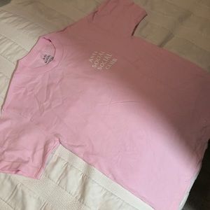 Anti Social Social Club Logo Tee 2 Pink
